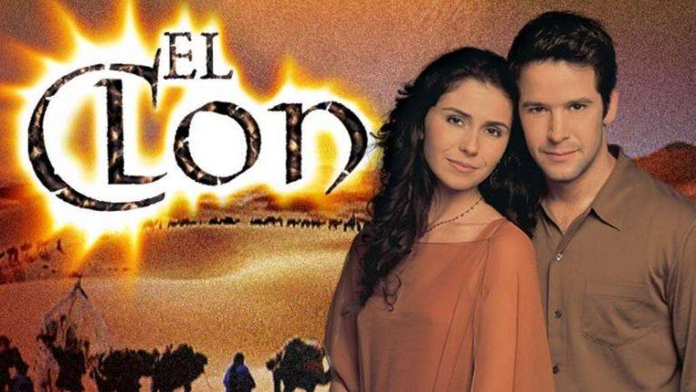 Постер бразильского сериала «Клон»
