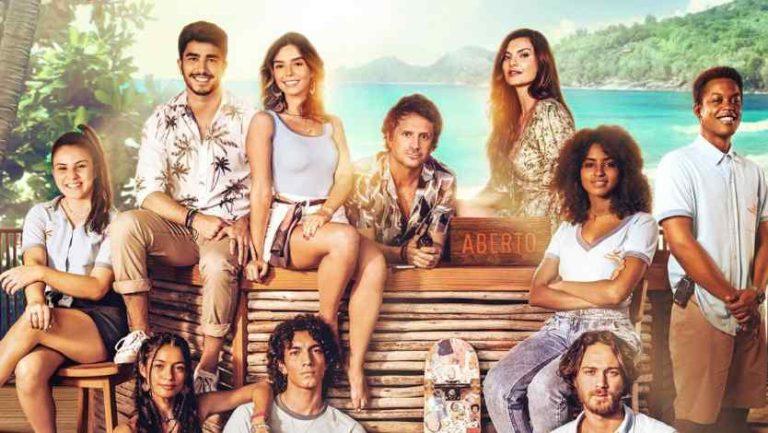 Постер бразильского сериала «Летний сезон»