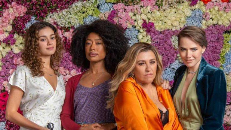 Постер бразильского сериала «Все цветы»