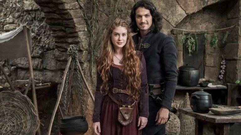 Постер бразильского сериала «Боже, храни короля»