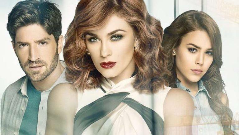 Постер мексиканского сериала «Донья»